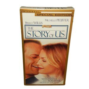 THE STORY OF US VHS movie in original paper case Bruce Willis Michelle Pfeiffer